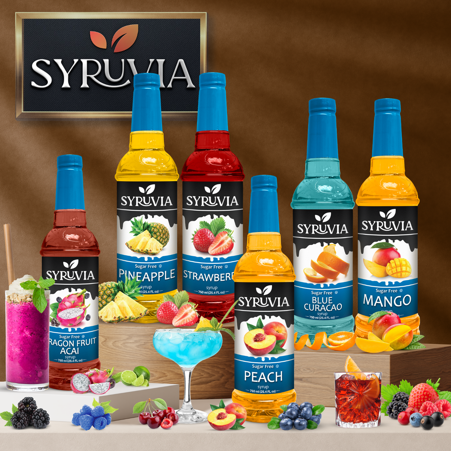Syruvia - Sugar-Free Blackberry Syrup