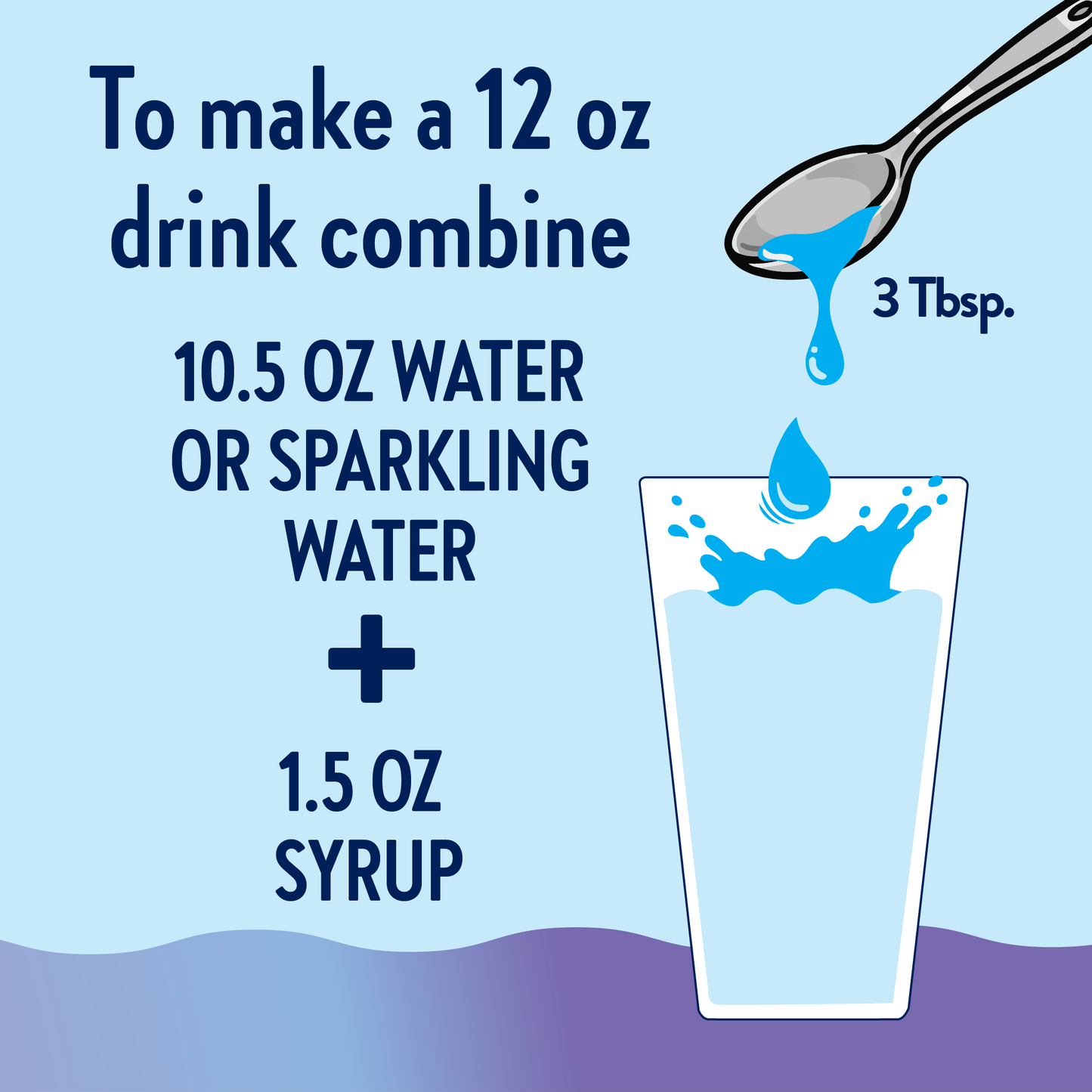 Jordan's Skinny Mixes - Sugar Free Mermaid Hydration Syrup with Electrolytes 375 ml