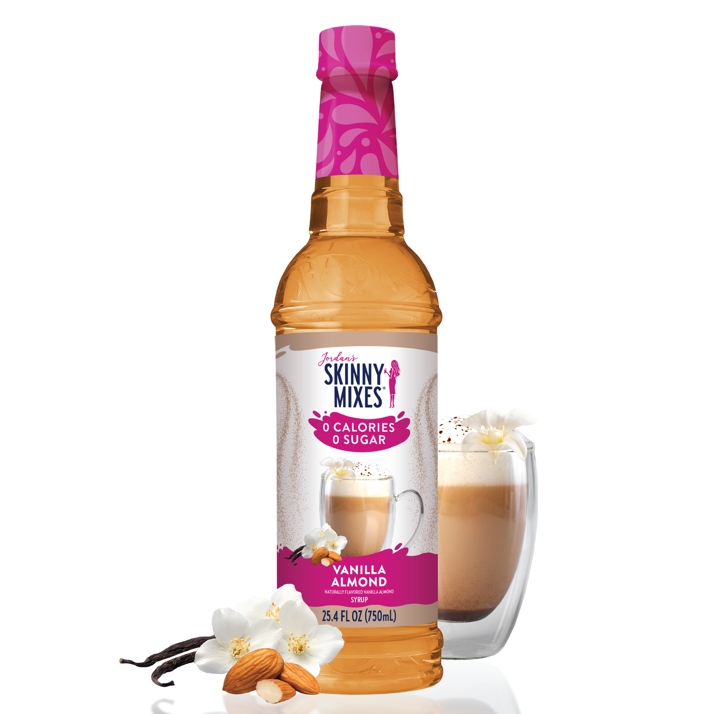 Jordan's Skinny Mixes - Sugar Free Vanilla Almond Syrup