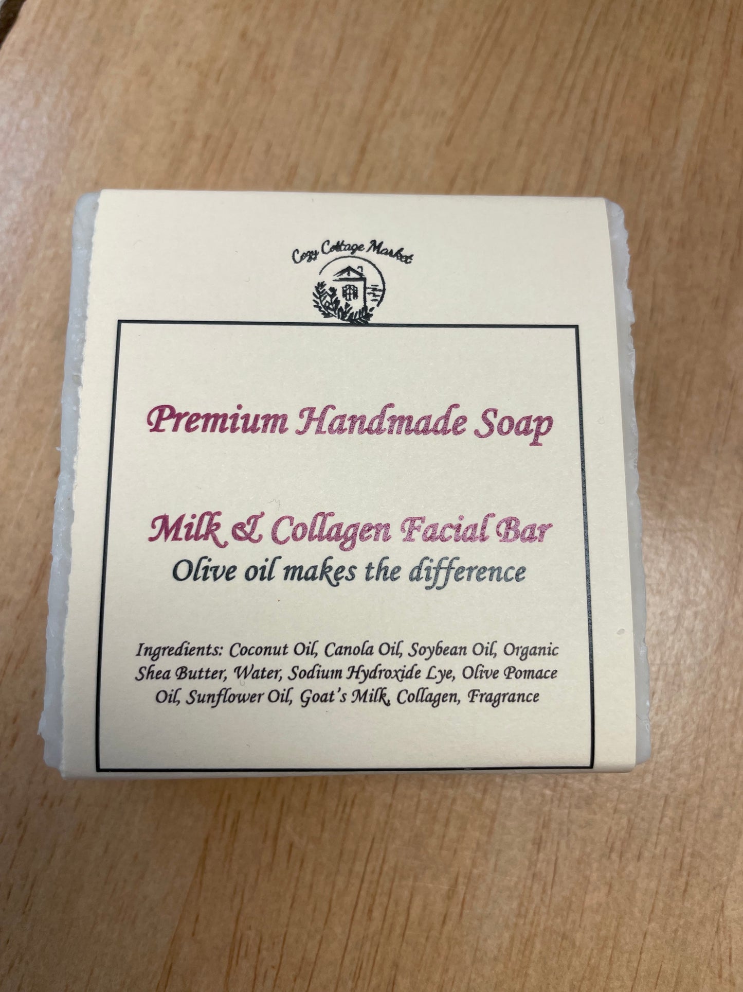 "Better than Botox" milk and collagen facial bars