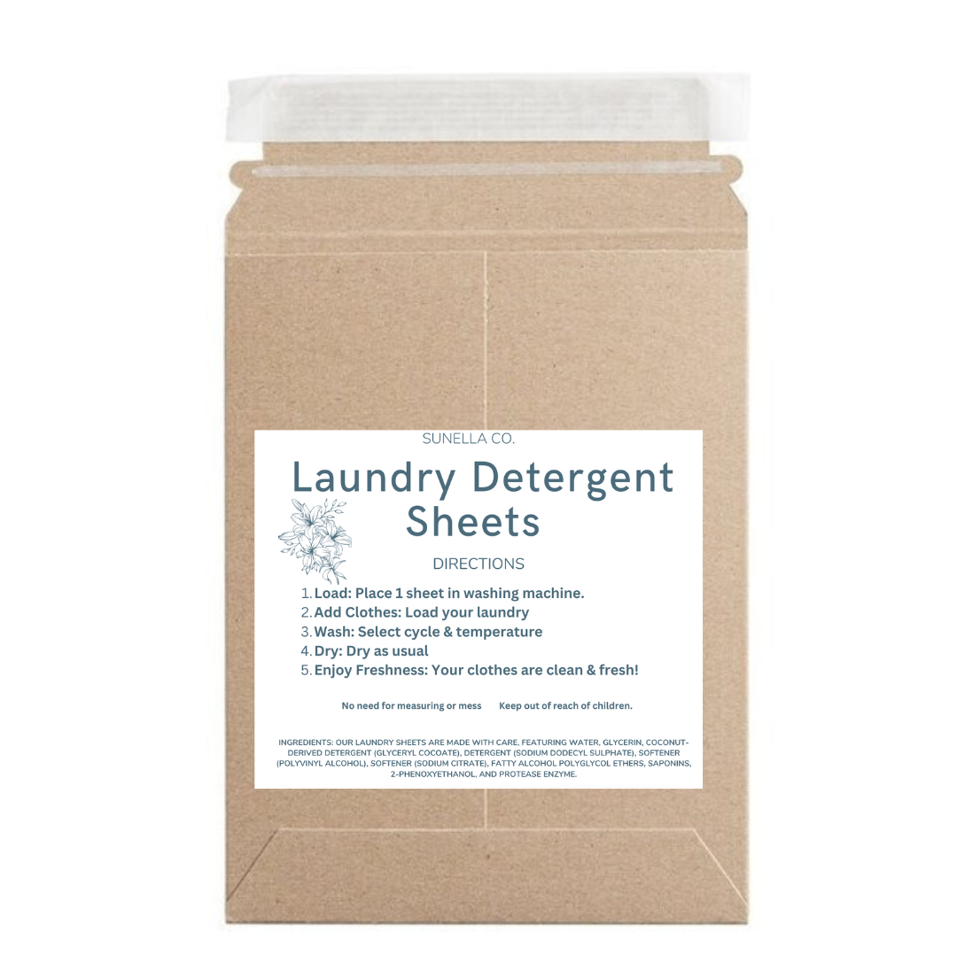 Sunella Co. - Laundry Detergent Sheets (30 loads)