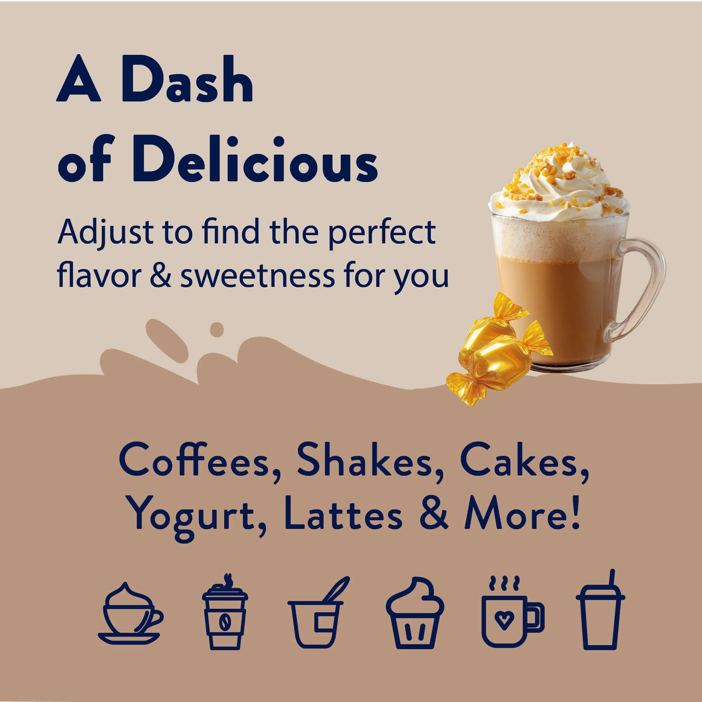 Jordan's Skinny Mixes - Sugar Free Butterscotch Syrup - 750ml