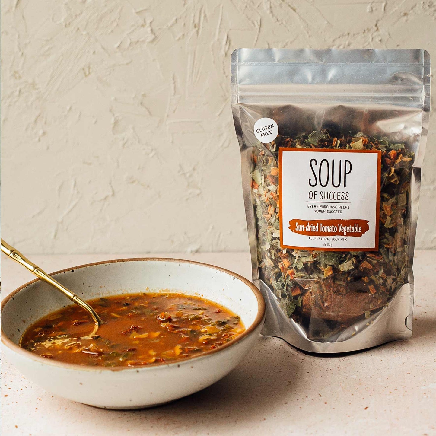 Soup Of Success - Sun-dried Tomato Vegetable Soup