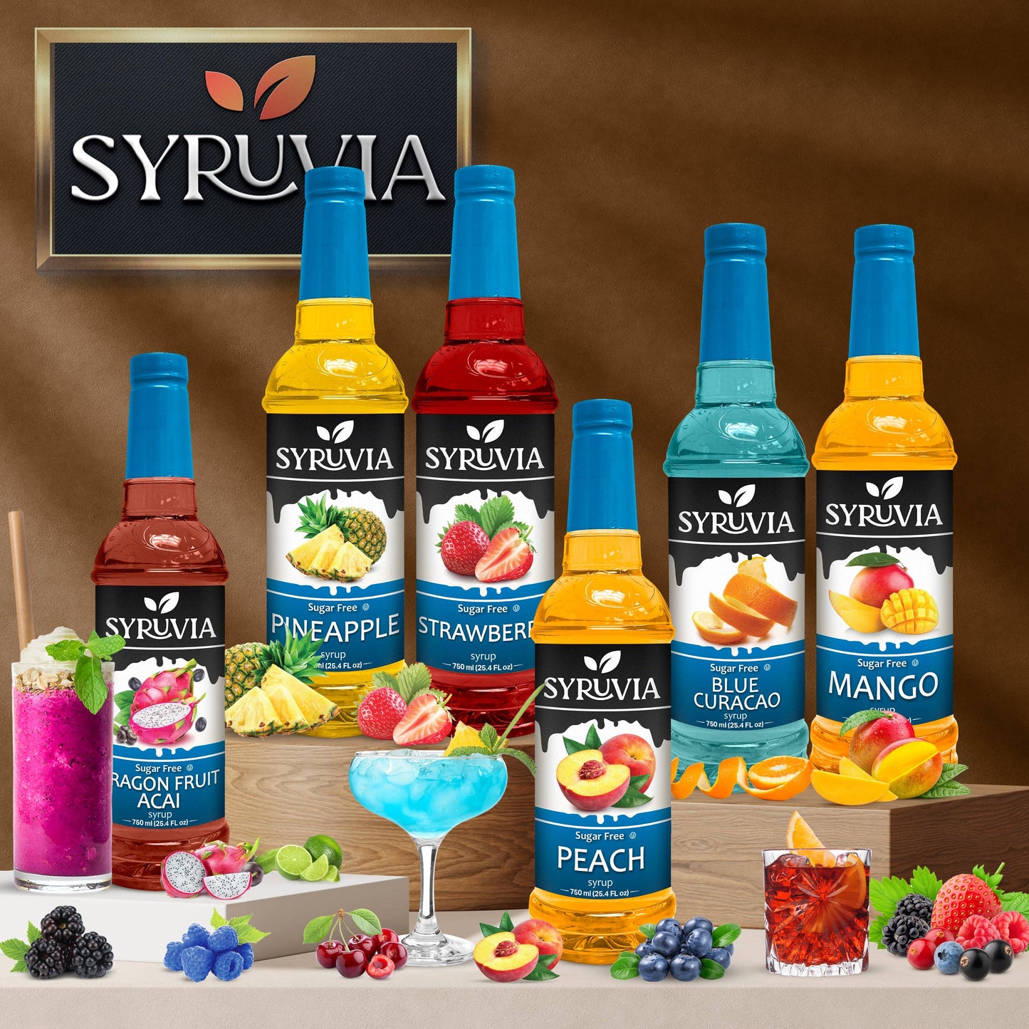 Syruvia - Sugar-Free Pomegranate Syrup