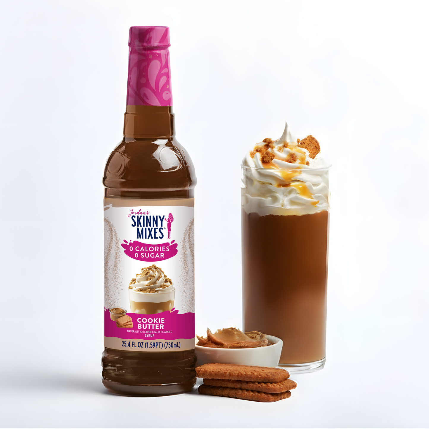 Jordan's Skinny Mixes - Sugar Free Cookie Butter Syrup