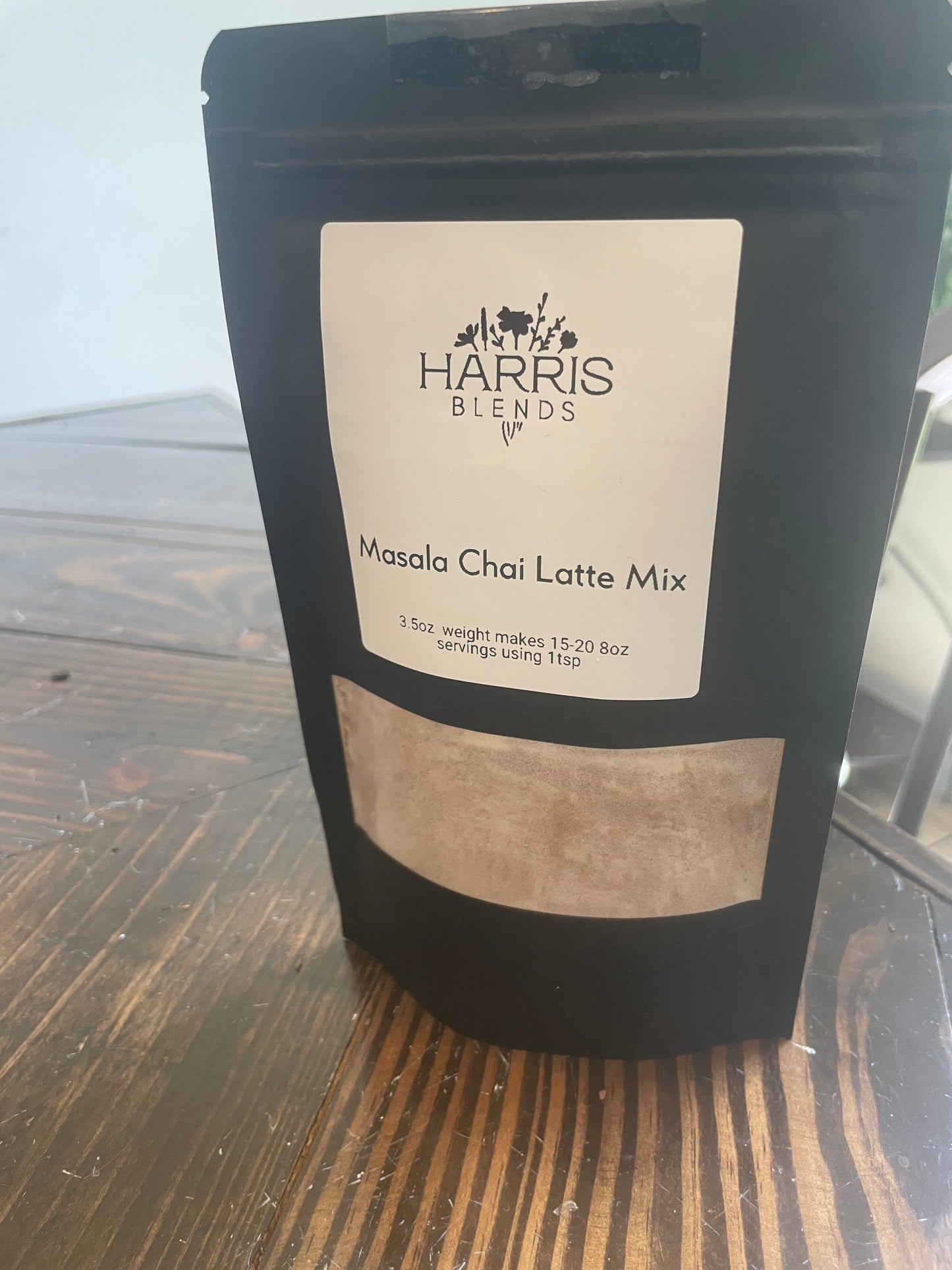 Harris Blends Masala Chai or Golden Turmeric Latte Mix 3.5oz or 2oz