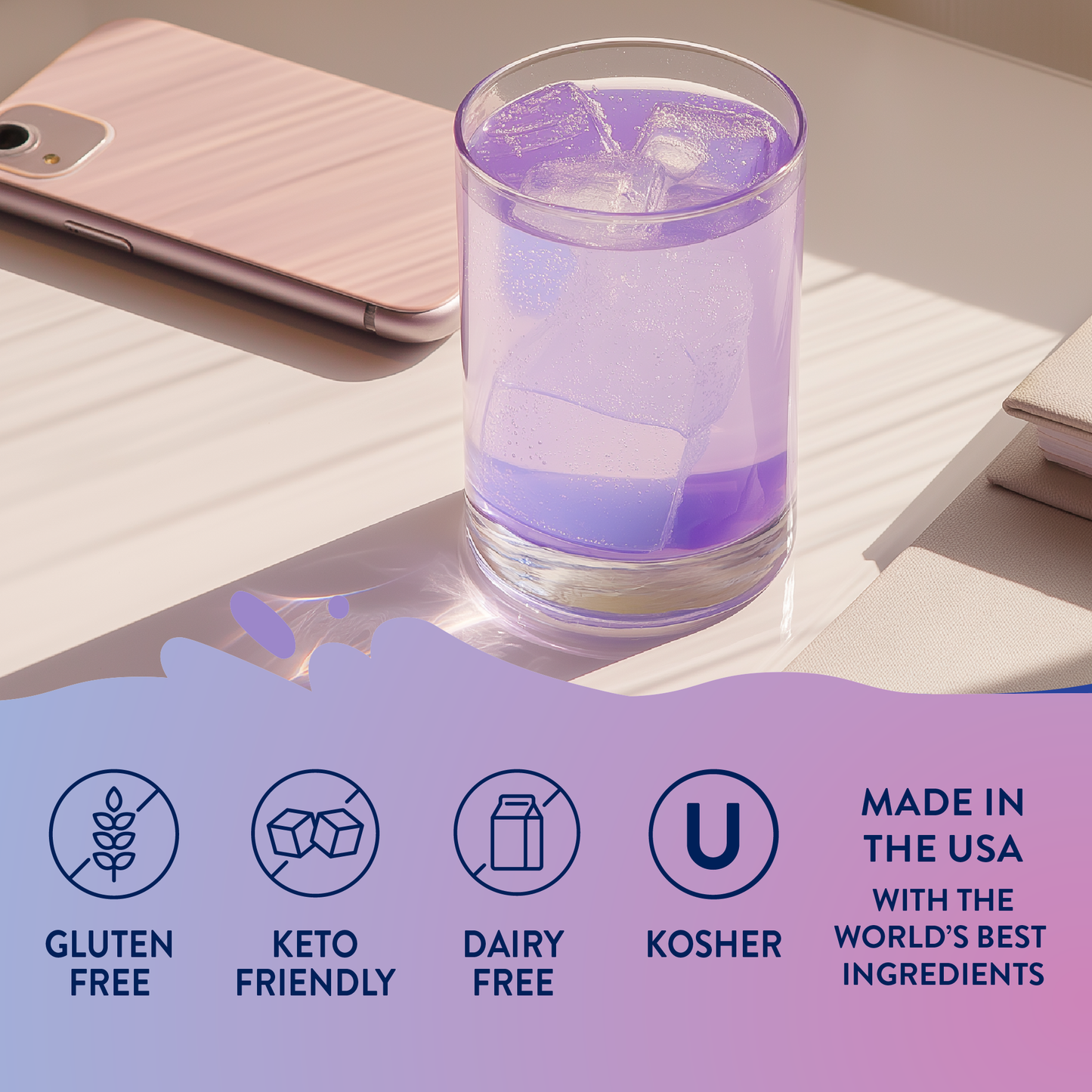 Jordan's Skinny Mixes - Sugar Free Unicorn Hydration Syrup with Electrolytes 375 ml