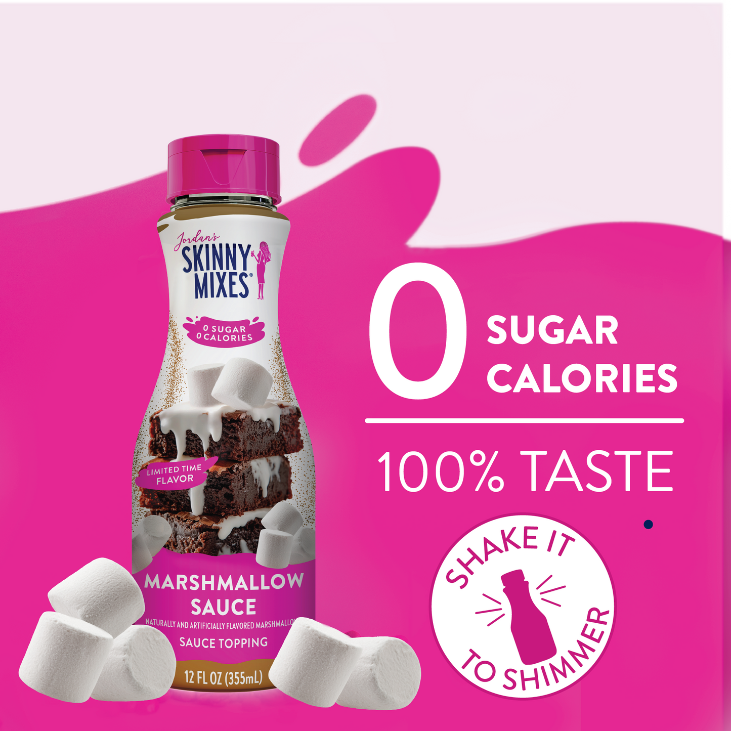 Jordan's Skinny Mixes - Sugar Free Marshmallow Sauce