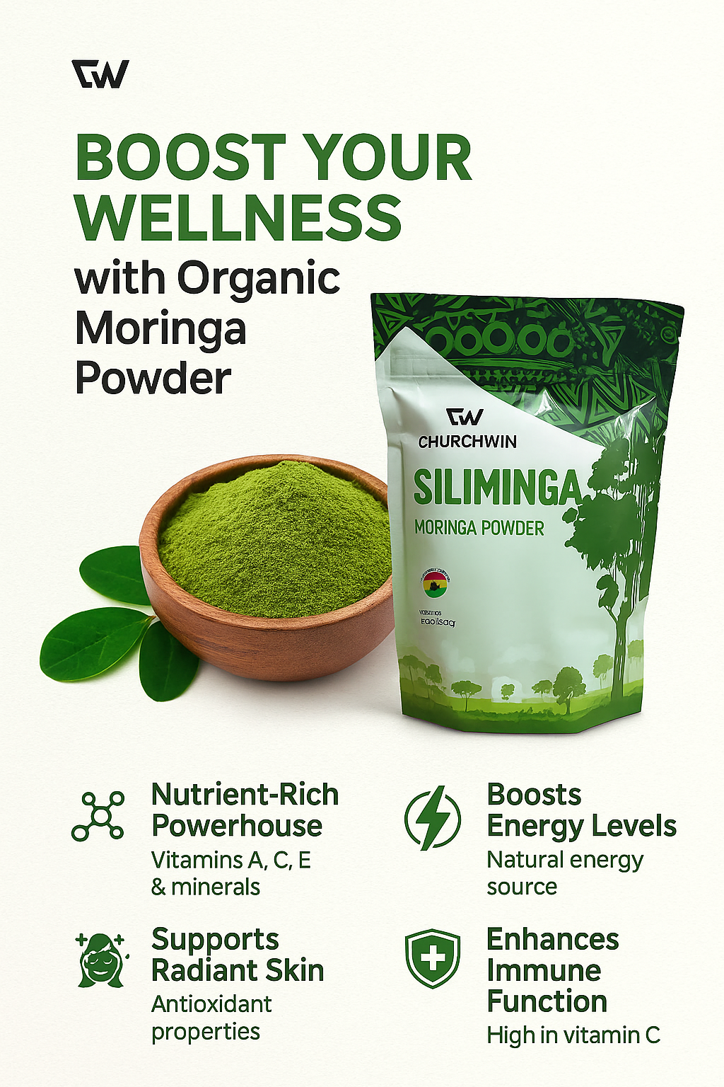 ChurchWin - Moringa Powder