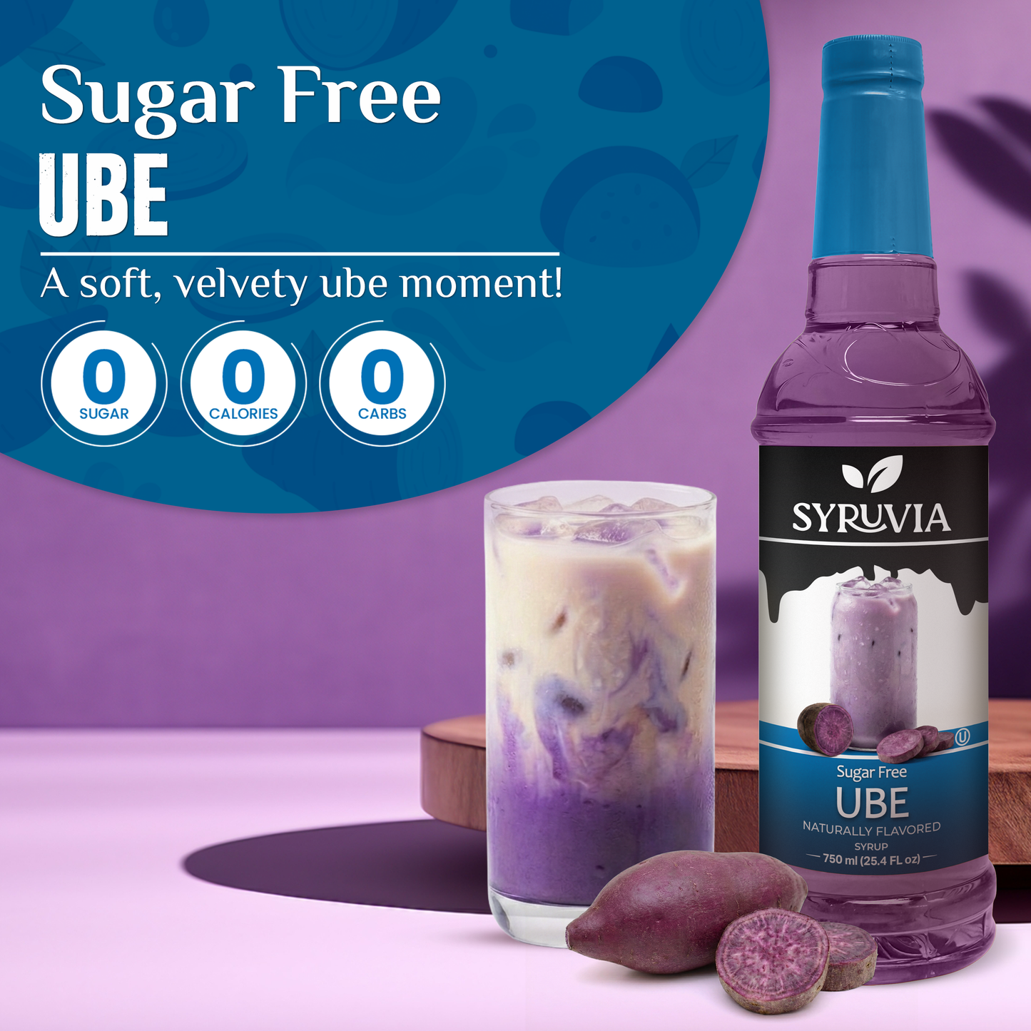 Syruvia - Sugar-Free Ube Syrup